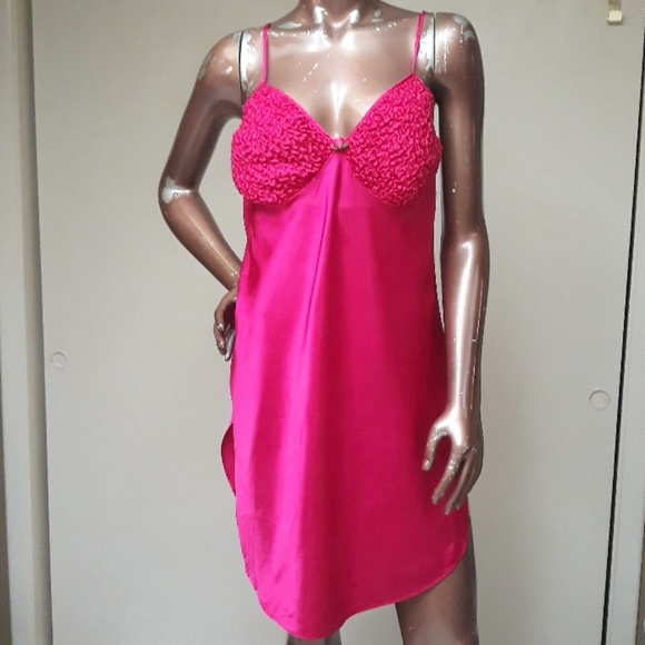 Cinema Other - Shimmering Hot Pink Nightie by Cinema